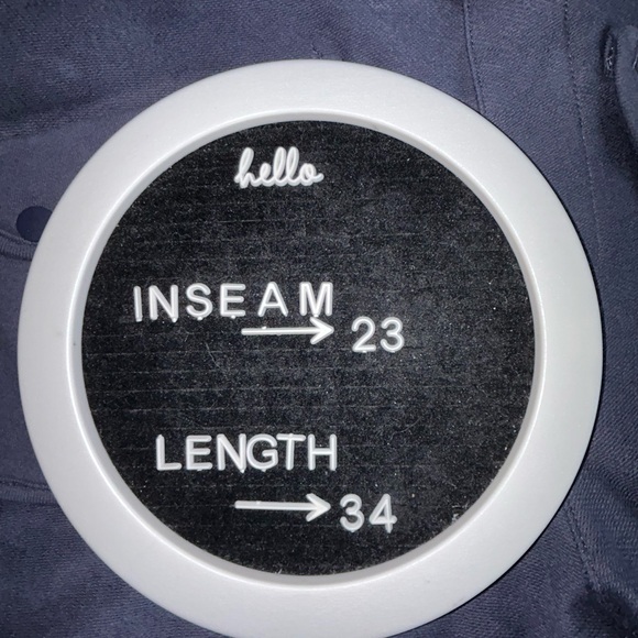 THE LIVVY HIGH WAIST TERRY BARREL LEG PANTS IN NAVY - Picture 5 of 9